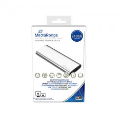 MediaRange externes USB Type-C� Solid State Laufwerk, 240GB, silber