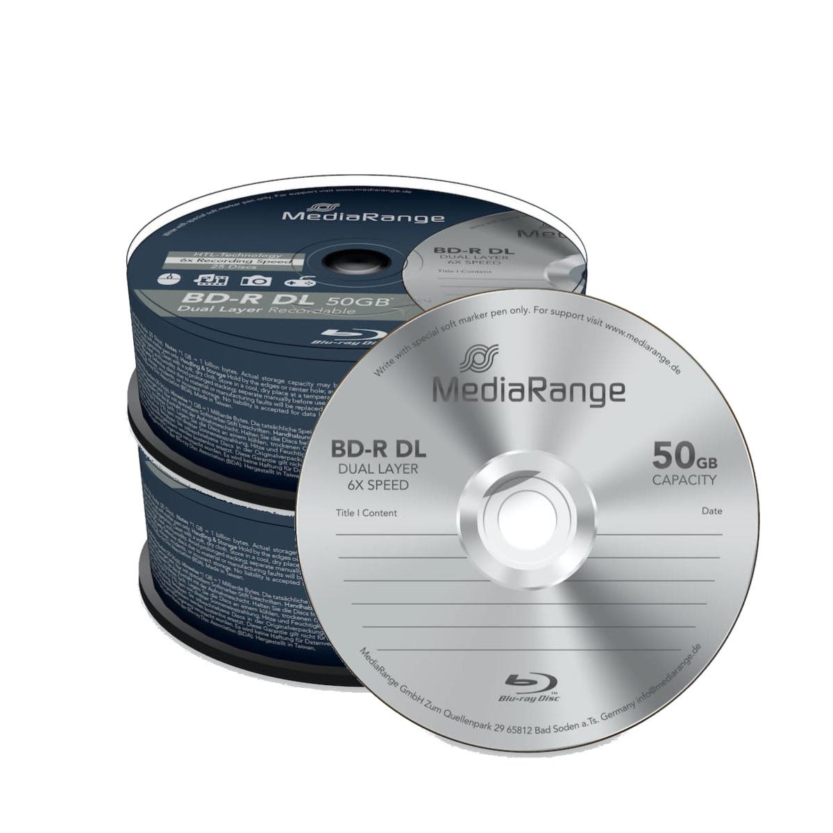 blu ray rohlinge 50 gb