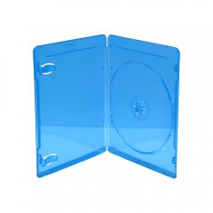 Blu-Ray H�lle blau 1 Disc 11mm | 5 St�ck Sonderposten
