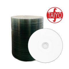 Taiyo Yuden \(by CMC Pro\) DVD-R 4.7 GB voll bedruckbar - 16x - 100 St�ck