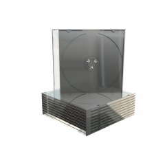 Slimcase f�r 1 CD/DVD - schwarz - 100 St�ck