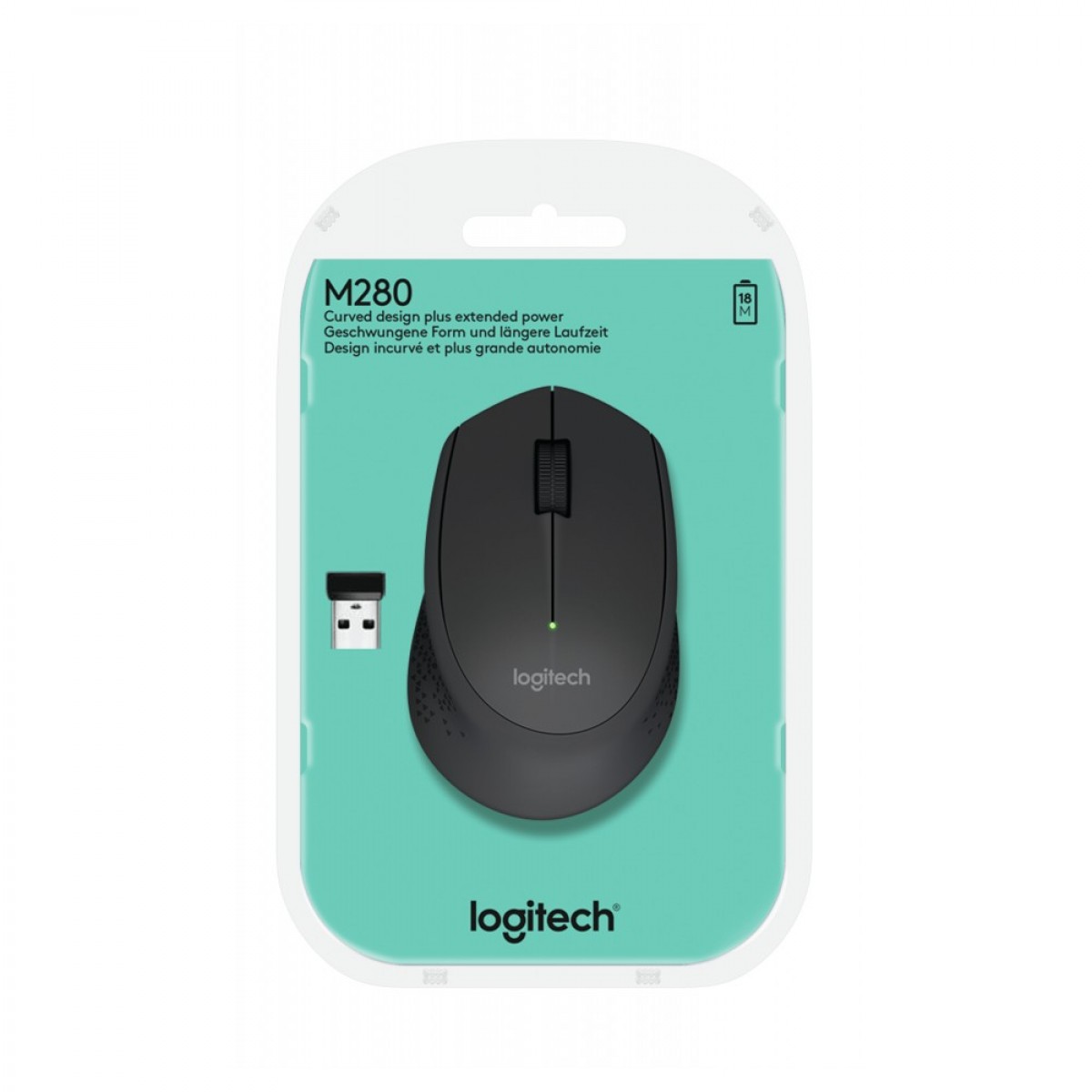 Logitech M280 wireless black