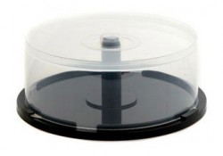 Cakebox f�r 25 CDs/DVDs - 4 St�ck