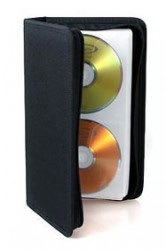 Dynamax Nylon CD Tasche fr 96 CD/DVD - schwarz - 1 Stck