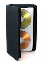 Dynamax Nylon CD Tasche f�r 96 CD/DVD - schwarz - 1 St�ck