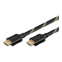 HDMI (ST - ST) 2m 3D+Ethernet+4K vergoldet