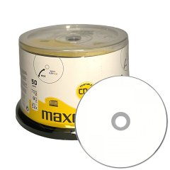 CD-R printable 700 MB bedruckbar - 52x |50 St.| Maxell