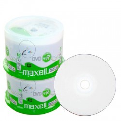 Maxell DVD+R 4.7 GB voll bedruckbar - 16x - 100 St�ck i