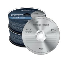 MediaRange Blu-Ray BD-R 25 GB  gelabelt - 6x - 50 St�ck