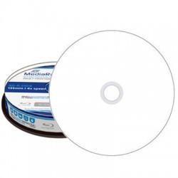 MediaRange Blu-Ray BD-R 25 GB voll bedruckbar  - 6x - 1