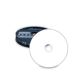 MediaRange Blu-Ray BD-R 25 GB voll bedruckbar  - 6x - 1