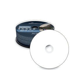 MediaRange Blu-Ray BD-R 25GB - vollfl�chig bedruckbar - 6X - 25 St�ck in Cakebox
