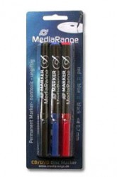 MediaRange CD-Pen 3er Set