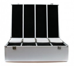 MediaRange DJ Koffer - Aluminium - f�r 1000 CDs/DVDs