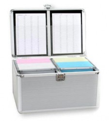 MediaRange DJ-Koffer - Aluminium - f�r 200 CDs/DVDs