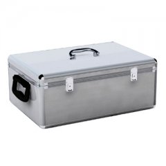 MediaRange DJ-Koffer - Aluminium - f�r 500 CDs/DVDs