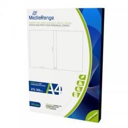 MediaRange DVD Case Einleger - 14 mm weiss matt - 130 g - 50 St�ck