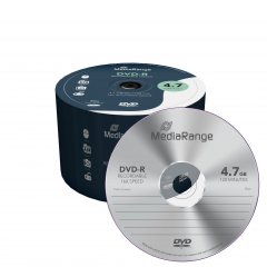 MediaRange DVD-R 4.7 GB - 16x - 50 Stck 