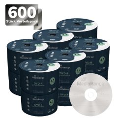MediaRange DVD-R 4.7 GB - 16x - 600 St�ck 