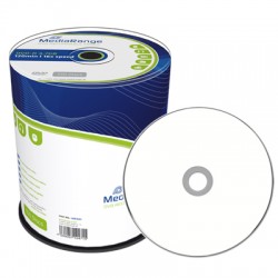 MediaRange DVD-R 4.7 GB voll bedruckbar - 16x - 100 St�
