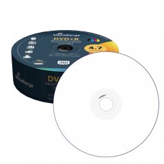 MediaRange DVD+R 4.7 GB voll bedruckbar - 16x - 25 St.