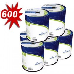 MediaRange DVD-R 4.7 GB voll bedruckbar - 16x - 600 St�