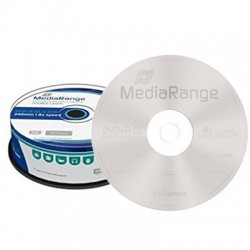 MediaRange  DVD+R Double Layer 8.5 GB gelabelt - 8x - 25 Stck in Cakebox
