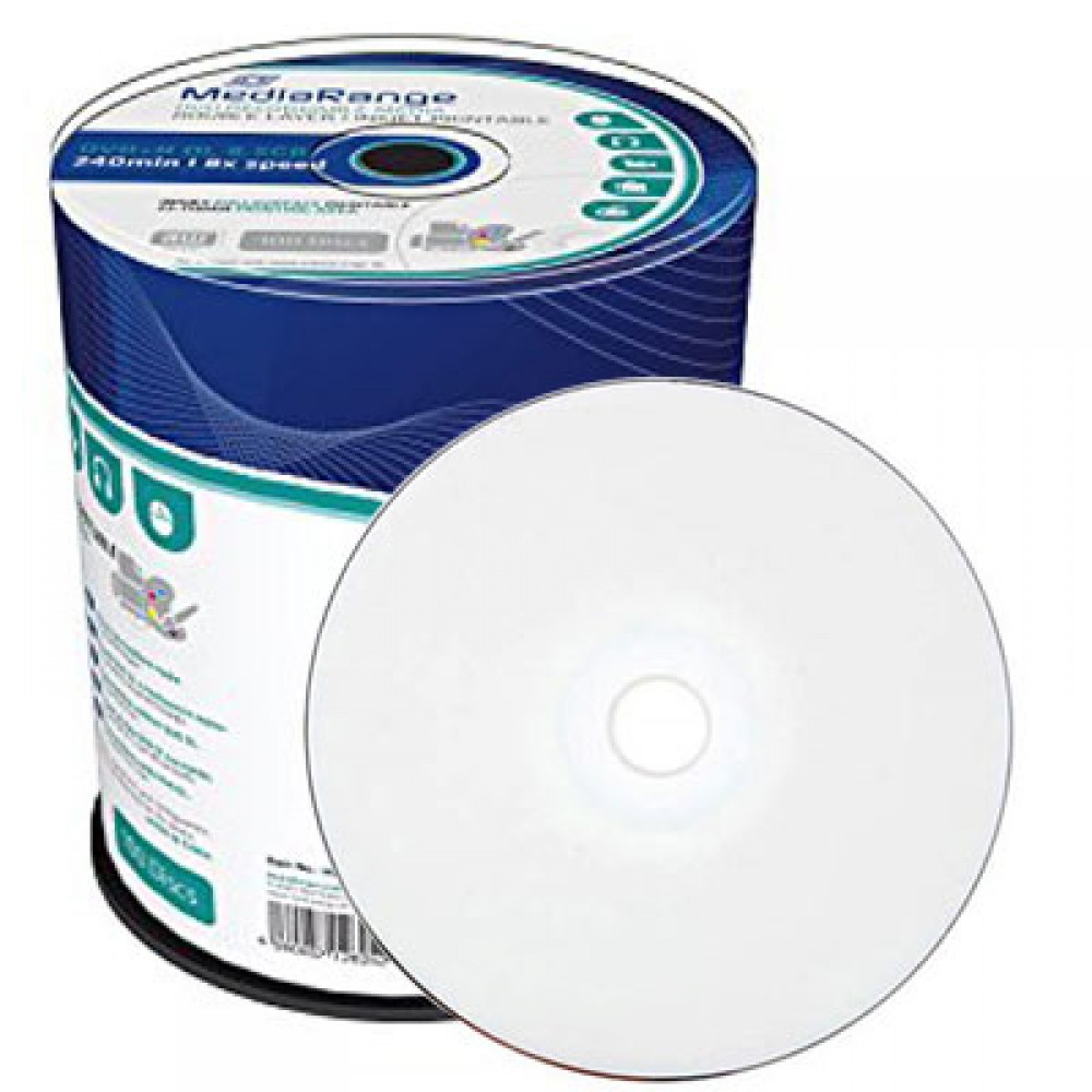MediaRange DVD+R Double Layer 8.5 GB voll bedruckbar