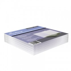 MediaRange Jewelcase f�r 2 CD/DVD - transparent - 5 St�