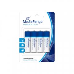 	MediaRange Premium Alkaline Batterie AA LR6 1.5V - 4 S
