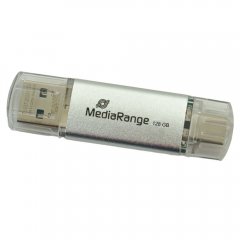 MediaRange USB 3.0 Kombo-Speicherstick | 128 GB Type-C�