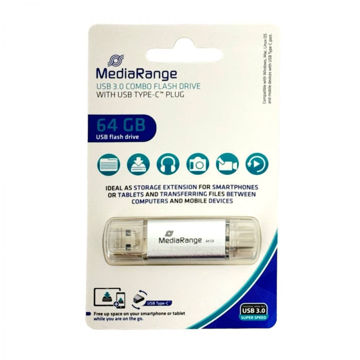 Mediarange 813147 hdmitm - cavo di collegamento ethernet ad alta