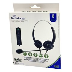 Stereo-Headset mit Mikrofon von MediaRange