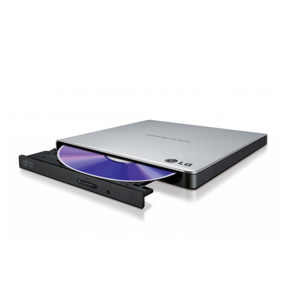 Dvd Brenner Erkennt Keine Rohlinge Mehr Externer DVD-Brenner HLDS GP57ES40 Slim USB silver --> Disco Bianco
