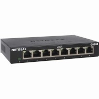Netgear GS308-300PES Netzwerk-Switch Unmanaged L2 Gigabit Ethernet (10/100/1000) Schwarz