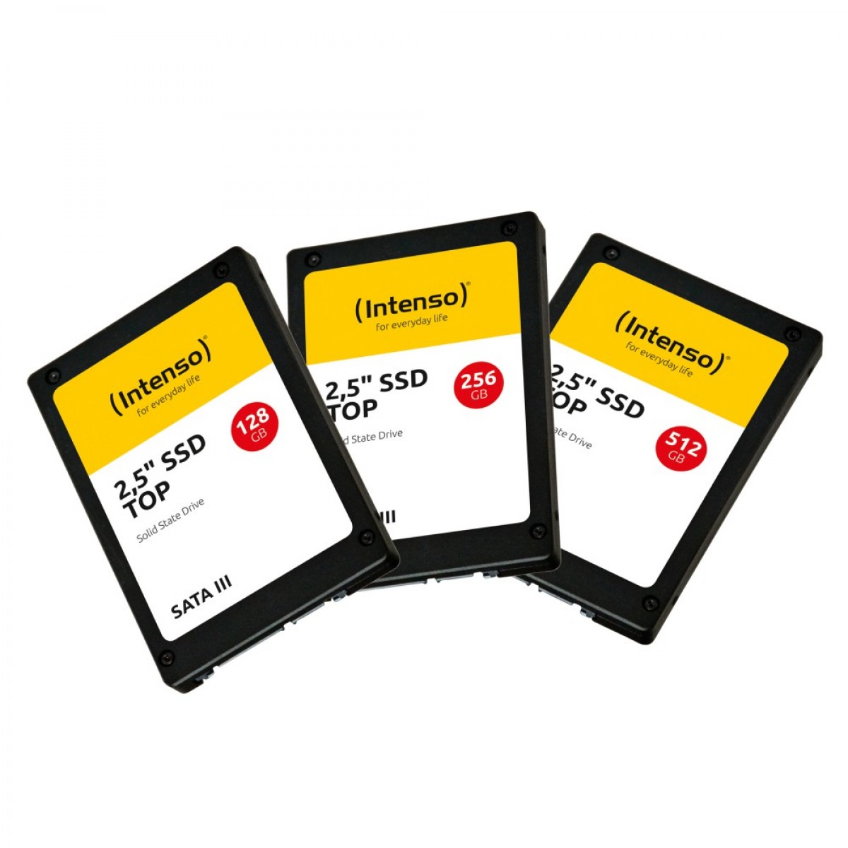 SSD Interno SATA III 480 GB Intenso - Alta Performance - Resistente Agli Urti - Nero - Foto 2