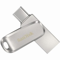 SanDisk Ultra Dual Drive Luxe USB-Stick 1000 GB USB Type-A / USB Type-C 3.2 Gen 1 (3.1 Gen 1) Edelstahl