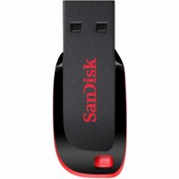 STICK 32GB 2.0 SanDisk Cruzer Blade black/red