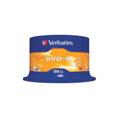 Verbatim DVD-R 4.7 GB AZO gelabelt - 16x  - 50 Stck in Cakebox