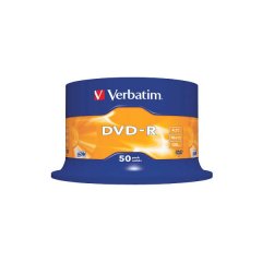 Verbatim DVD-R 4.7 GB AZO labelled - 16x - 50 pcs in Cakebox