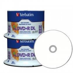 Verbatim DVD+R Datalife Double Layer 8.5 GB voll bedruc
